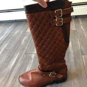 Brown boots